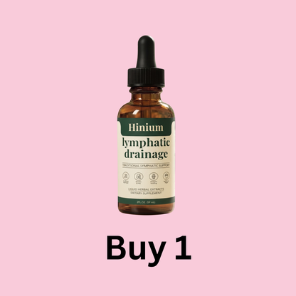Hinium Lymphatic Drainage Drops - Daily Body Wellness and Relief