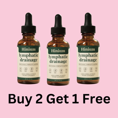 Hinium Lymphatic Drainage Drops - Daily Body Wellness and Relief