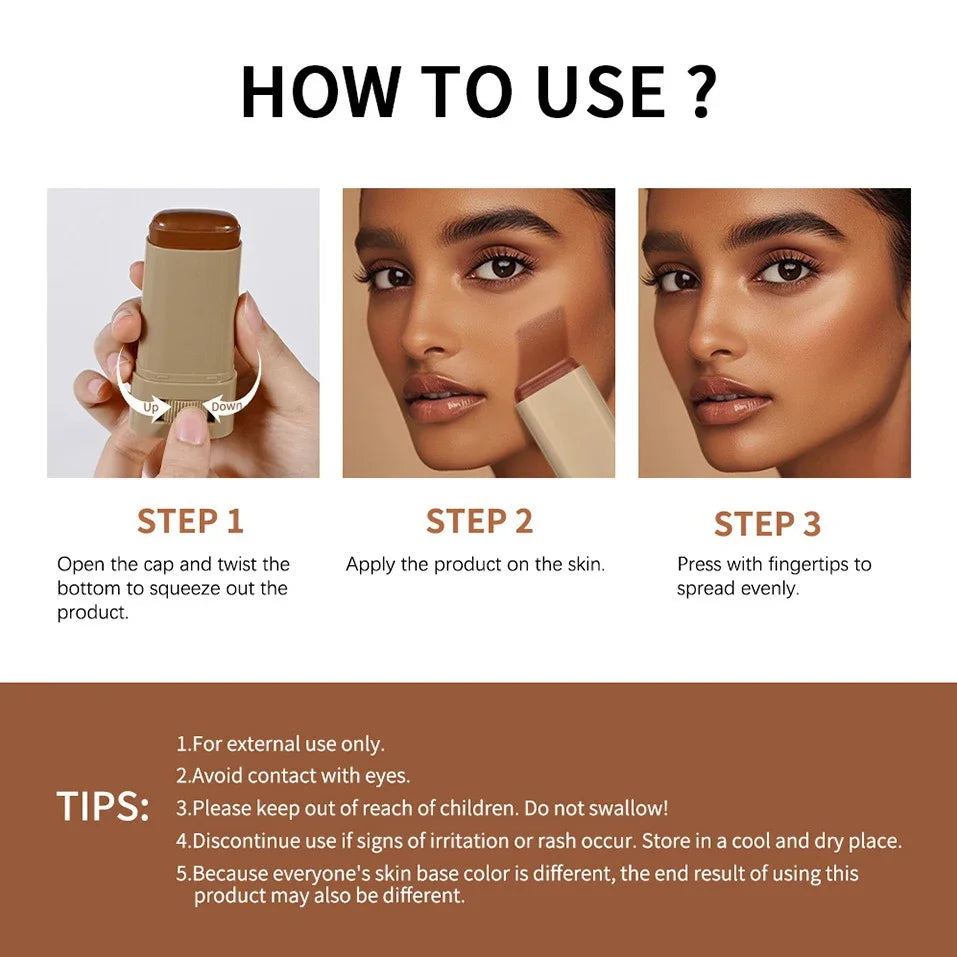 Color Tinted Foundation Cream Stick