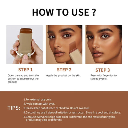 Color Tinted Foundation Cream Stick