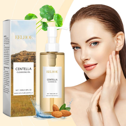 Centella Cleansing Oil Facial Makeup Remover Moisturizing Face Refresher Cleaning Centella Asiatica Extract Vitamin E Skin Oil